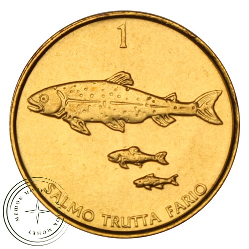 Словения 1 толар 2001 — 93702102