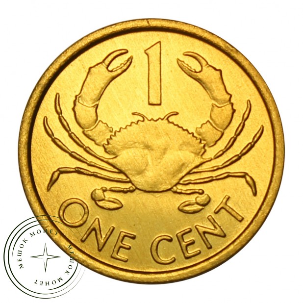 Сейшелы 1 цент 1997
