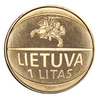 Литва 1 лит 2011 Чемпионат Европы по баскетболу