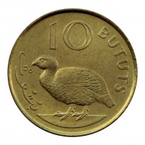 Монета Гамбия 10 бутутов 1998