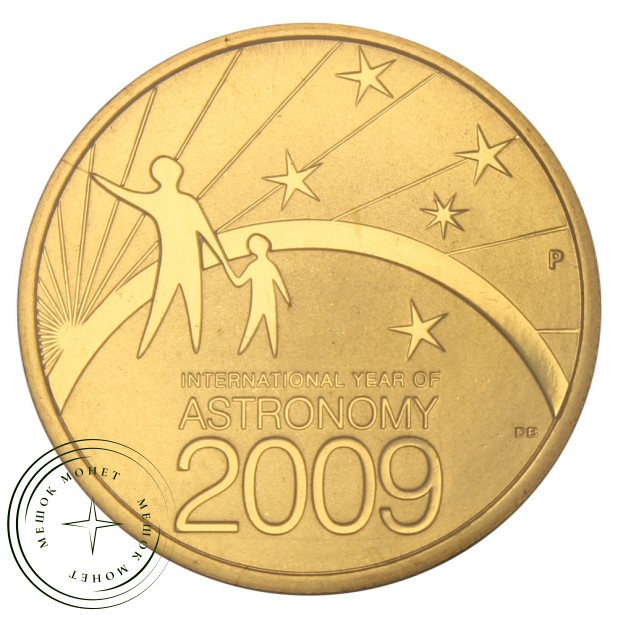Австралия 1 доллар 2009 Международный год астрономии