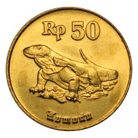 Монета Индонезия 50 рупий 1998