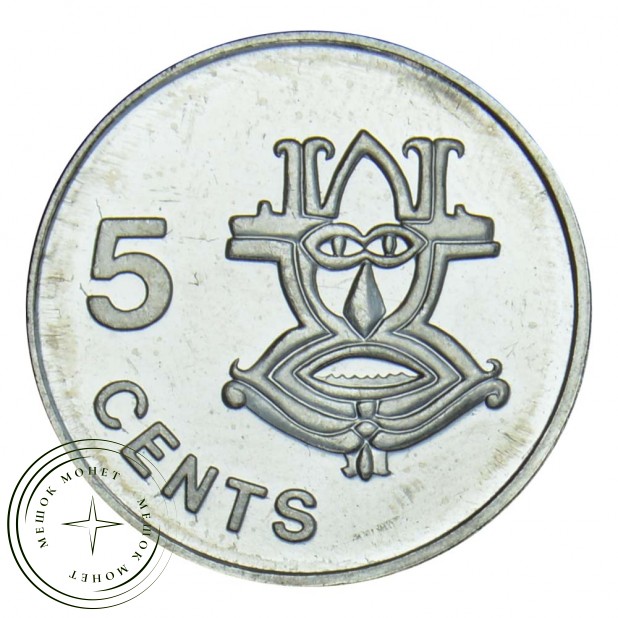 Соломоновы Острова 5 центов 2005