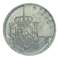 Монета Испания 1 песета 1998