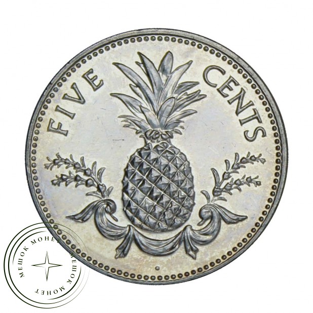 Багамские острова 5 центов 2005 - 93702880