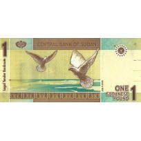 Банкнота Судан 1 фунт 2006