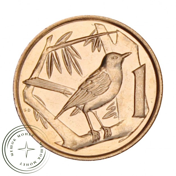 Каймановы острова 1 цент 2008