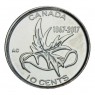 Канада 10 центов 2017 Крылья мира (150 лет Конфедерации Канада)
