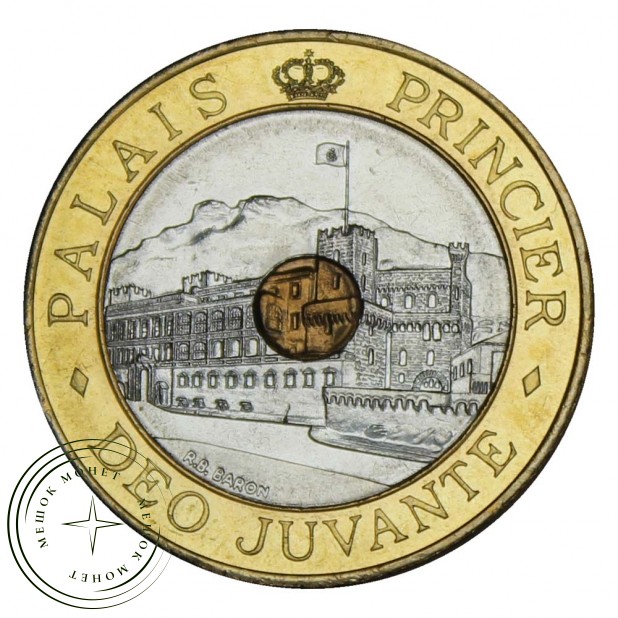 Монако 20 франков 1992