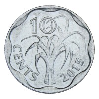Свазиленд 10 центов 2015