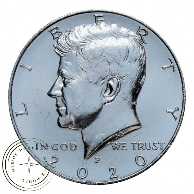 США 50 центов 2020 Kennedy Half Dollar P
