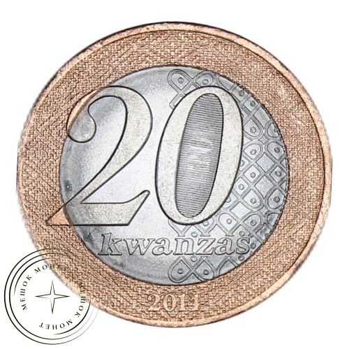 Ангола 20 кванз 2014 — 937030193