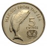 Фиджи 5 центов 1995 50 лет ФАО