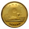 Канада 1 доллар 2013 Черноклювая гагара