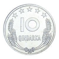 Албания 10 киндарок 1964