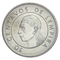 Монета Гондурас 50 сентаво 2007
