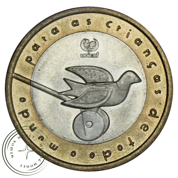 Португалия 200 эскудо 1999 ЮНИСЕФ