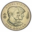 Новая Зеландия 1 доллар 1983 Королевский визит