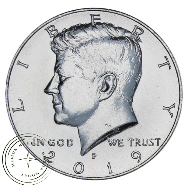 США 50 центов 2019 Kennedy Half Dollar P