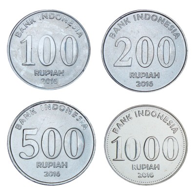 Индонезия Набор монет 2016 (4 штуки)