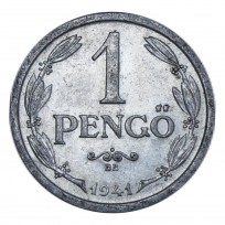 Монета Венгрия 1 пенгё 1941