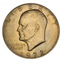 Монета США 1 доллар 1972