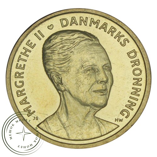 Дания 20 крон 2015 75 лет со дня рождения Королевы Маргрете II — 937030714