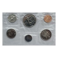 Канада Официальный годовой набор 1978 (6 монет в запайке)