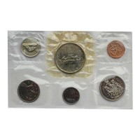 Канада Официальный годовой набор монет 1982 (6 монет в запайке)