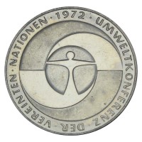 ФРГ 5 марок 1982 10 лет конференции ООН по окружающей среде UNC