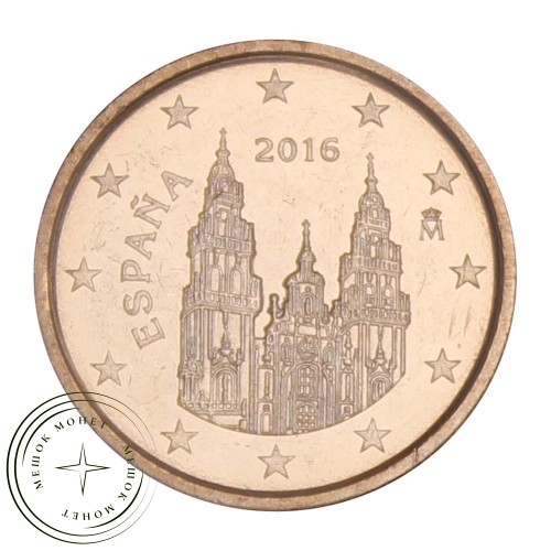 Испания 1 евроцент 2016 — 937030889