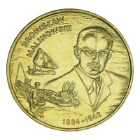 Польша 2 злотых 2002 Польша Бронислав Малиновский (1884-1942)