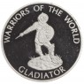 Конго 10 франков 2009 Гладиатор (Воины мира)