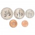Тонга набор 5 монет 1981-2011 ФАО 