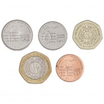 Иордания набор 5 монет 2009-2012