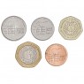 Иордания набор 5 монет 2009-2012