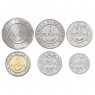 Набор монет 2012-2017 Боливия (6 штук)