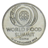 Монета Румыния 10 лей 1996 Саммит