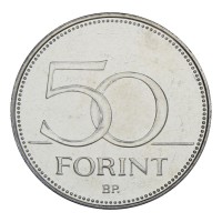 Монета Венгрия 50 форинтов 2018 Чемпионат мира по борьбе