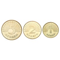 Македония Набор монет 2008 (3 штуки)