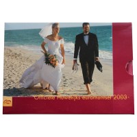 Нидерланды Годовой набор монет ЕВРО 2003 Свадьба (8 штук и жетон)