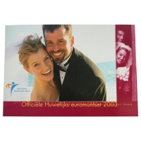 Нидерланды Годовой набор монет ЕВРО 2003 Свадьба (8 штук и жетон)