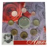 Бельгия Годовой набор монет ЕВРО 2003 Свадьба (8 штук и жетон)