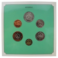 Кабо-Верде набор монет 1994 Растения (6 штук)