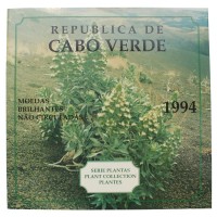 Кабо-Верде набор монет 1994 Растения (6 штук)