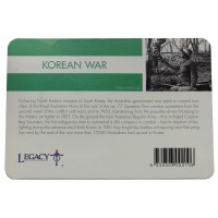 Монета Австралия 20 центов 2016 Корейская война (От АНЗАК до Афганистана)