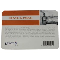 Монета Австралия 20 центов 2016 Бомбардировка Дарвина (От АНЗАК до Афганистана)