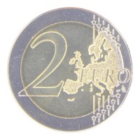 Монета Ватикан 2 евро 2018 50 лет со дня смерти Падре Пио