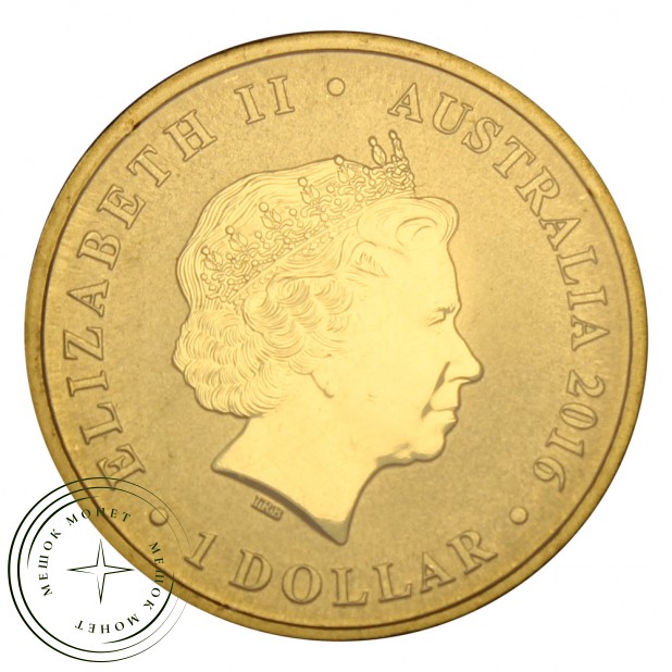 Австралия 1 доллар 2016 100 лет RSL