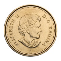 Монета Канада 5 центов 2005 60 лет победе во Второй Мировой войне